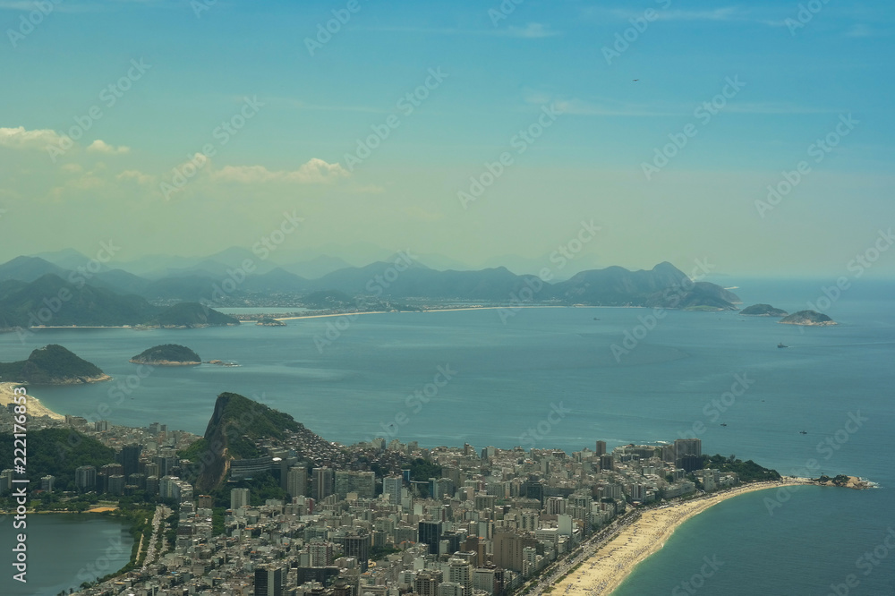 Panoramic view of Rio de Janeiro (Famous places in Rio de Janeiro ) Panoramic view of Rio de Janeiro (Famous places in Rio de Janeiro )