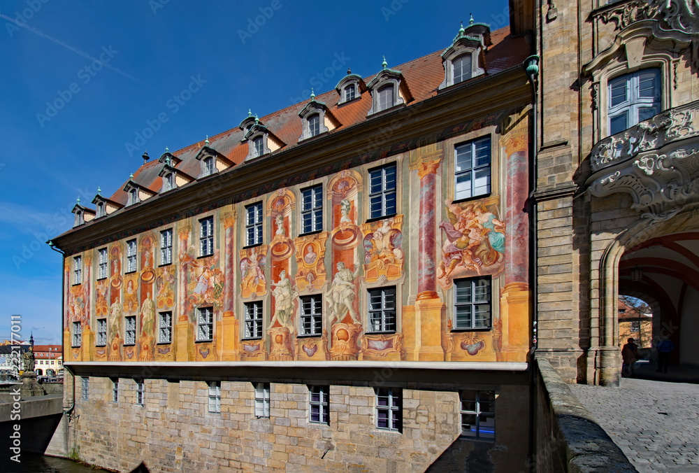 Altes Rathaus in Bamberg, Oberfranken Bayern, Deutschland 