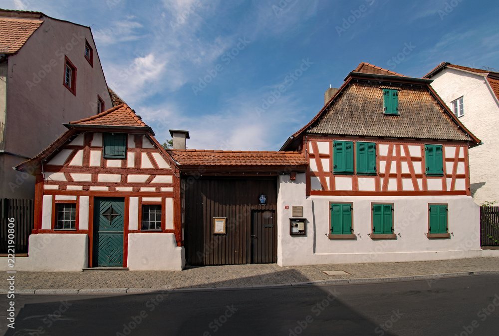 Fachwerkhaus in Darmstadt-Eberstadt, Hessen, Deutschland Fachwerkhaus in Darmstadt-Eberstadt, Hessen, Deutschland