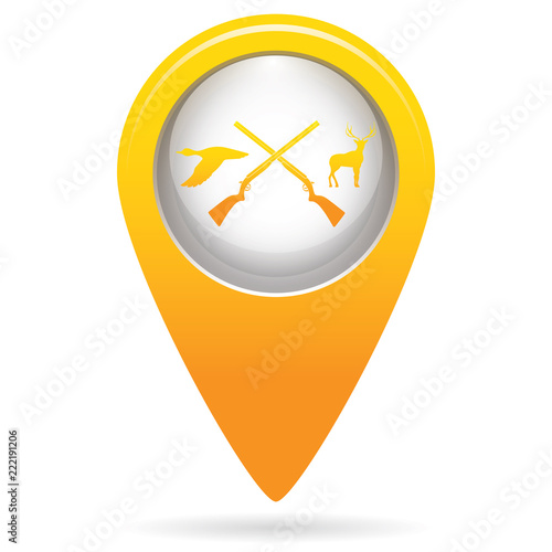 Hunting club logo icon