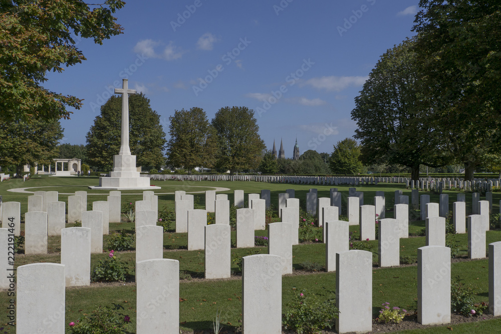 British Military Cemetery, Bayeux Normandy.France