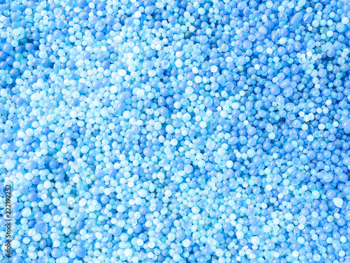 beads of silica gel to absorb moisture