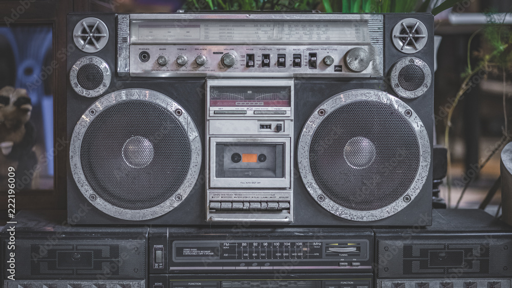 Fototapeta premium Vintage Cassette Radio