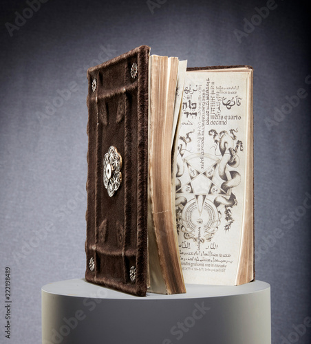 Ornate magic spellbook