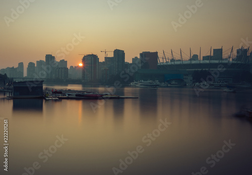 Vancouver Smoke Sunset