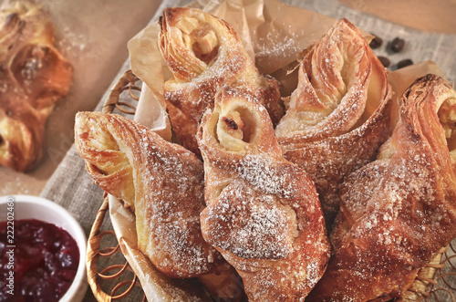 sweet pastries with filling