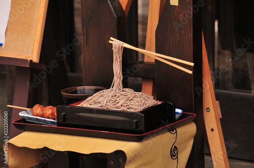 食品サンプル蕎麦