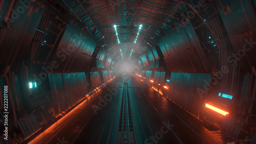 Photo sci fi tunnel