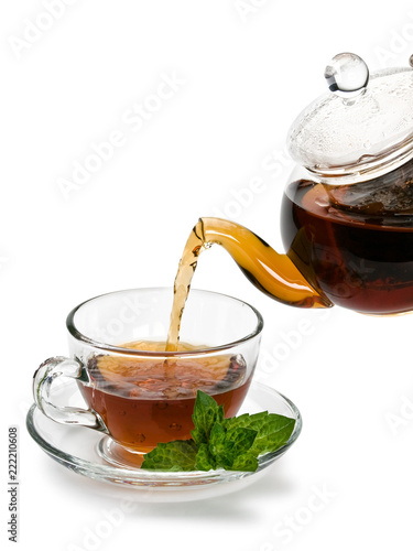 Cup filling by black tea