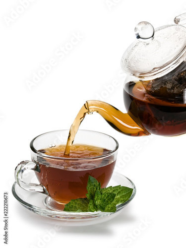 Cup filling by black tea