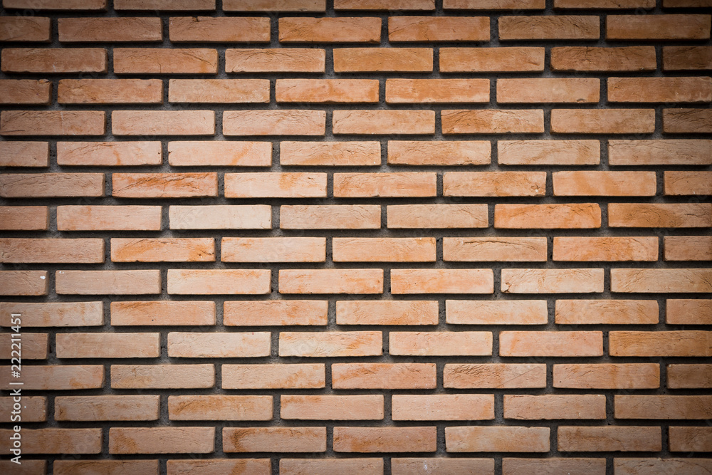 Front view from texture of brick wall Front view from texture of brick wall