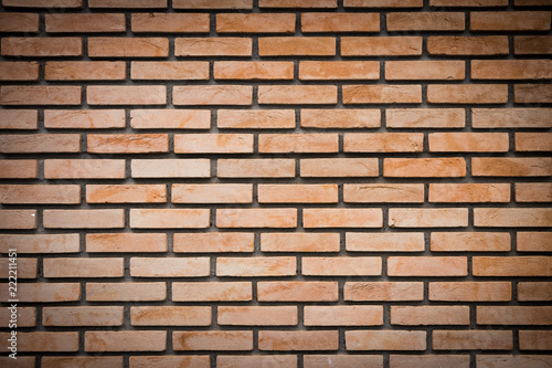 Front view from texture  of brick wall