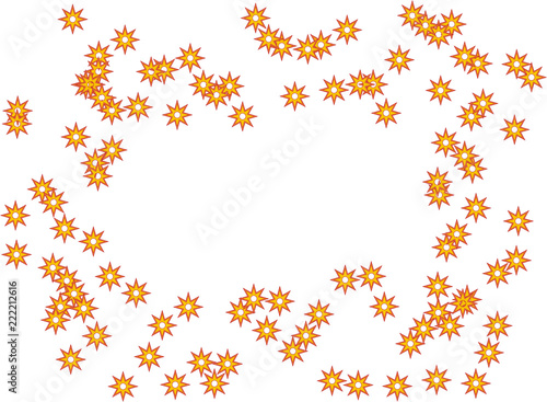 Marco de estrellas en serie.