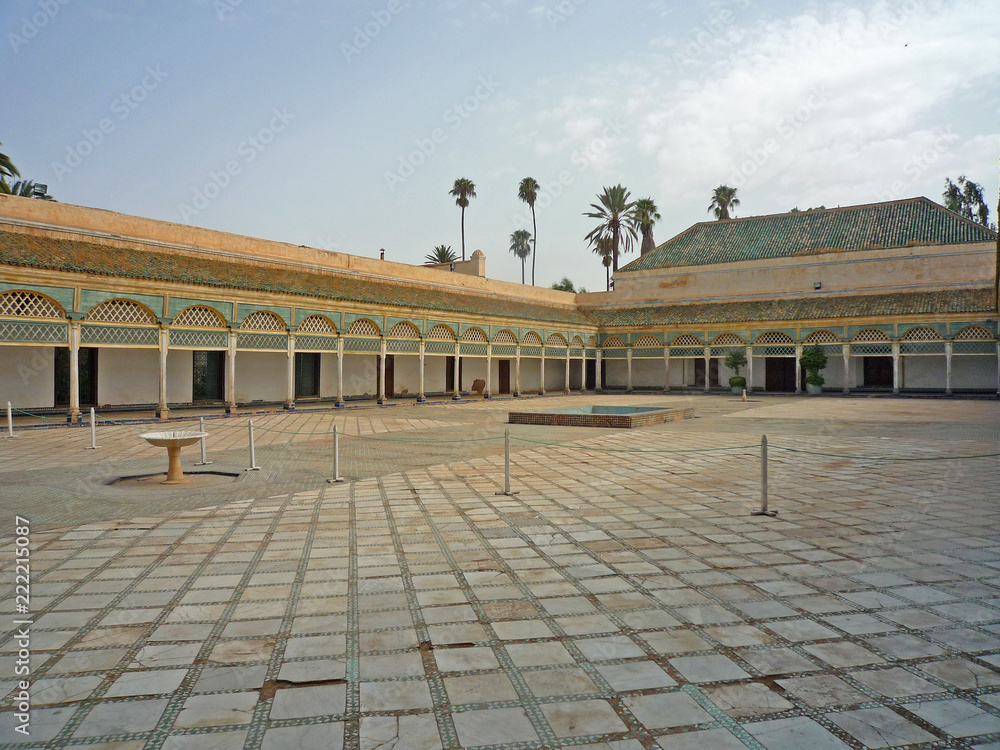 Fototapeta premium Palais Bahia, Marrakech, Maroc