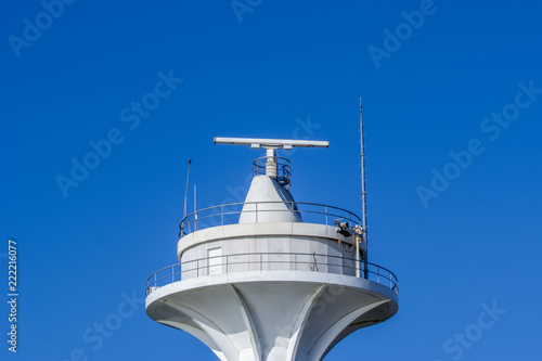 Coastal radar station
