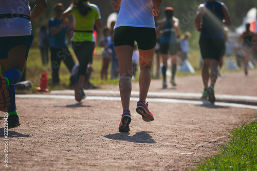 running legs on marathon 