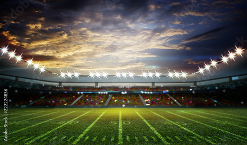 American Soccer Stadium 3d rendering © Kalawin