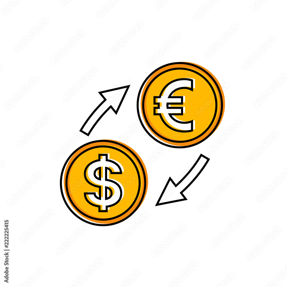Currency exchange concept Currency exchange concept