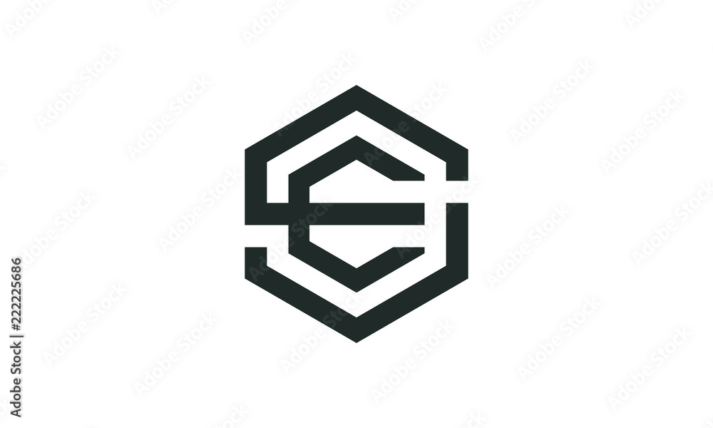 Φωτογραφία SE vector logo letter
