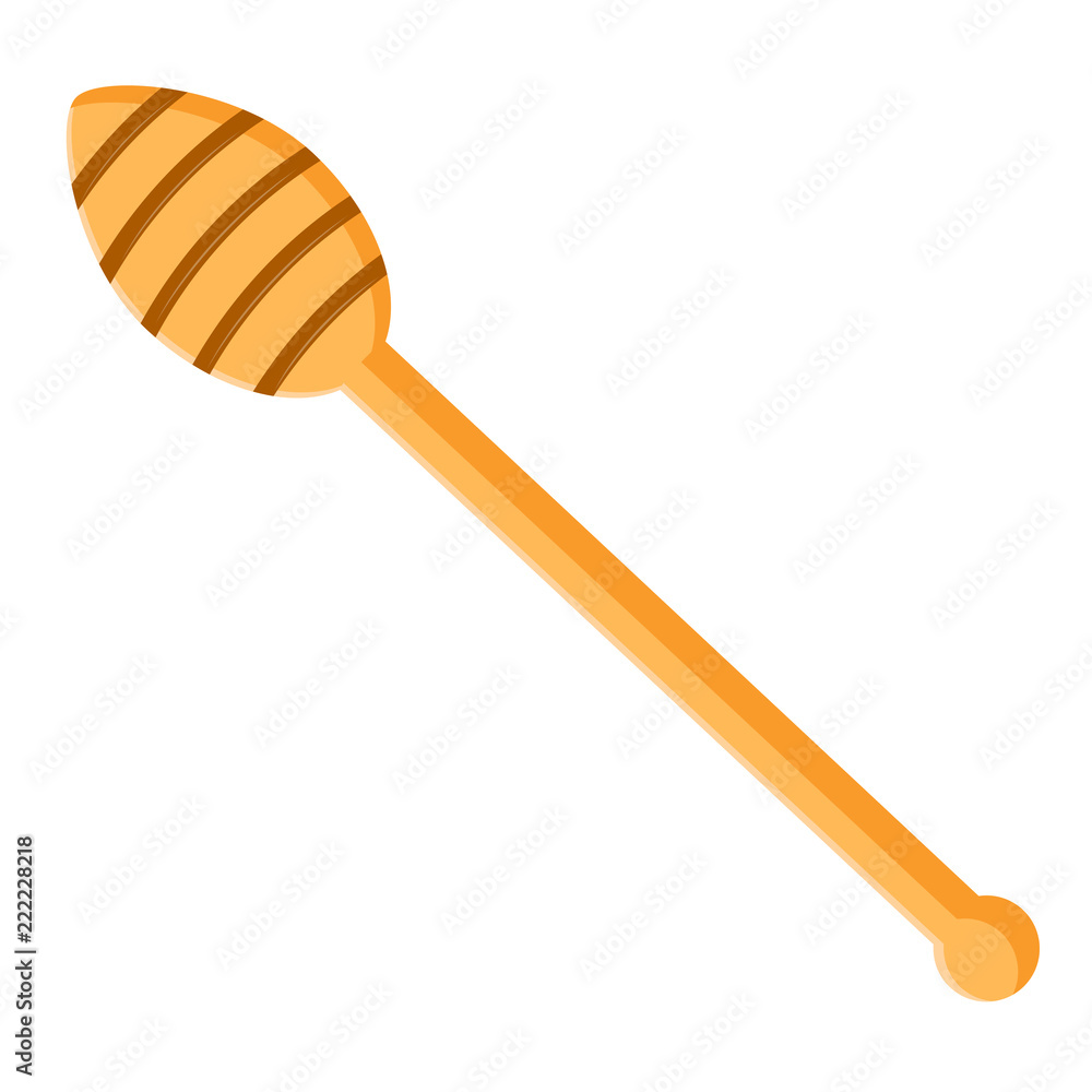 Isolated honey stick icon Isolated honey stick icon