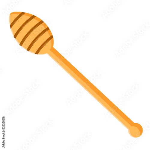 Isolated honey stick icon