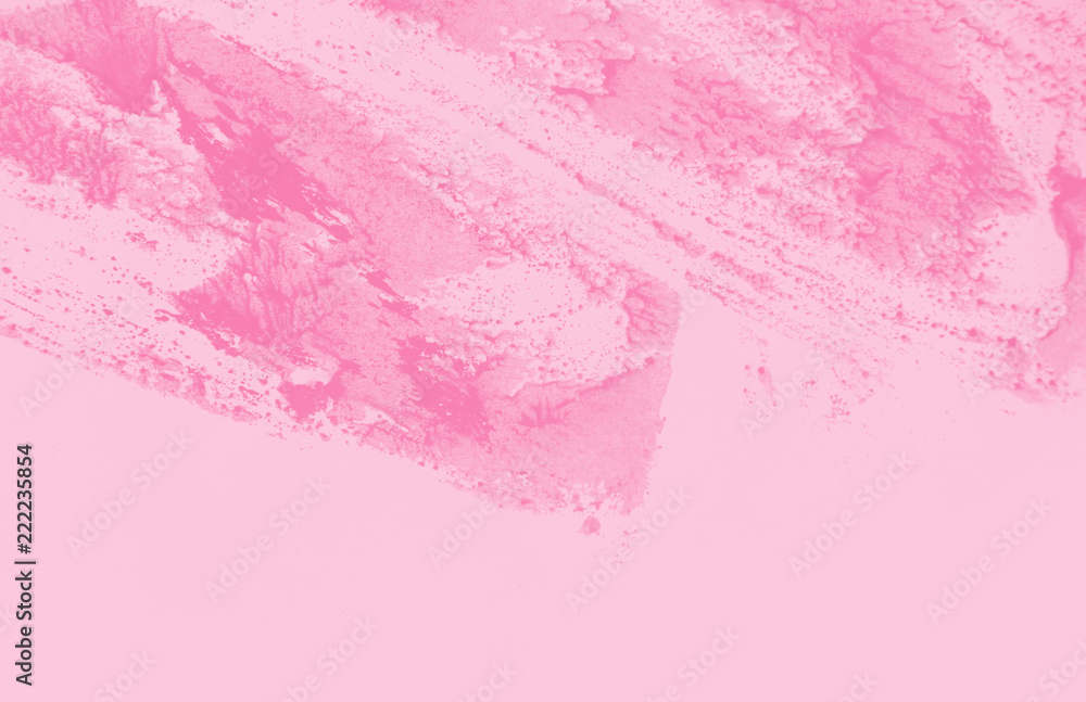 Obraz premium Pink and magenta hand painted background texture with brush strokes