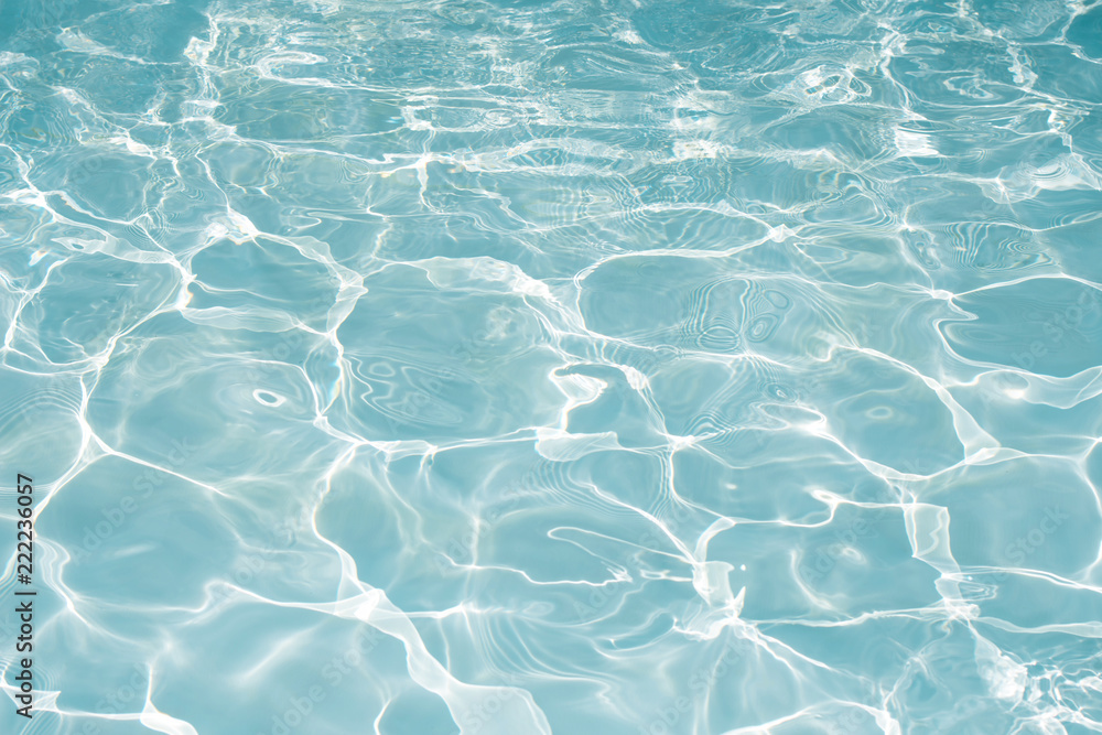 Texture of water in swimming pool for background Texture of water in swimming pool for background