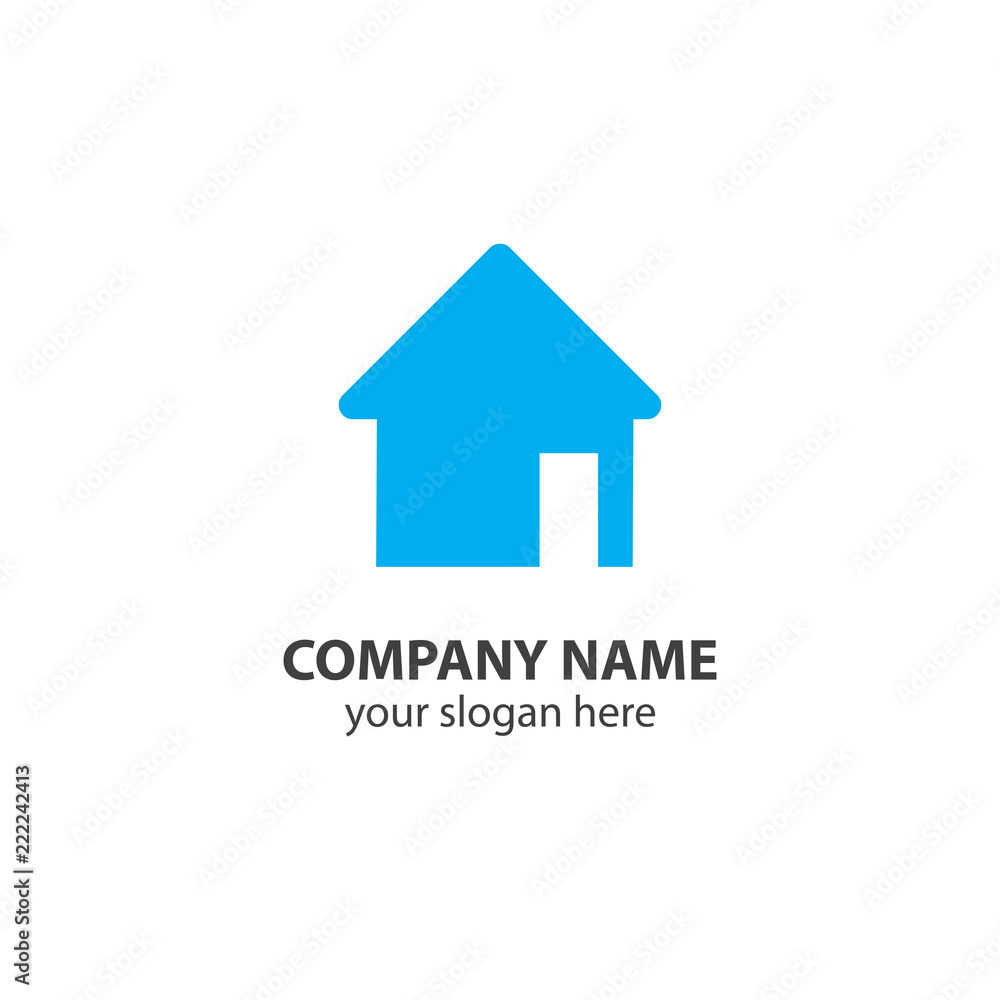 home logo design element, logo design template home logo design element, logo design template