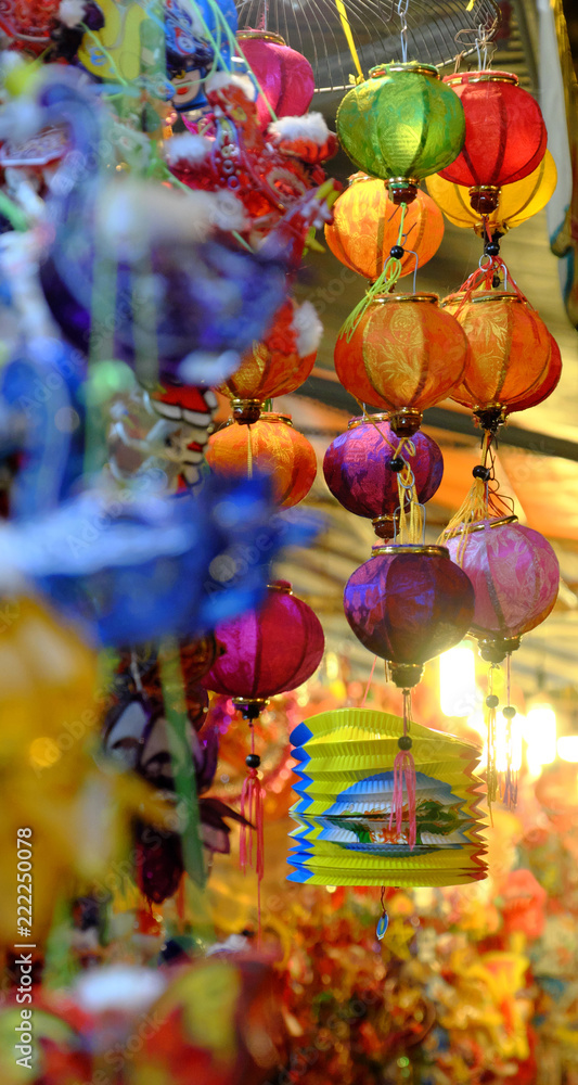 vibrant color lantern