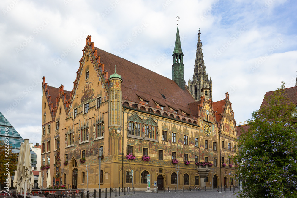 townhall of historical city ulm