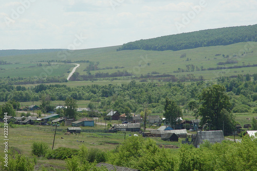 New Amanak village in the North of Samara region