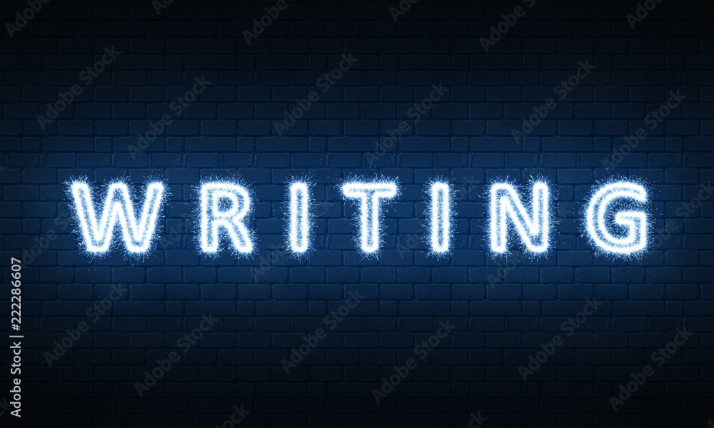 Writing Stock Illustration | Adobe Stock