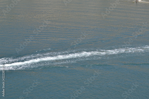 waves on beach
