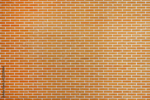 Orange Brick wall for background or texture. Old red brick wall texture background