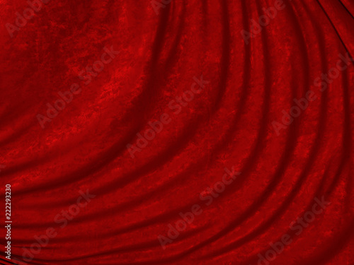 Luxury velvet background. Red abstract texture