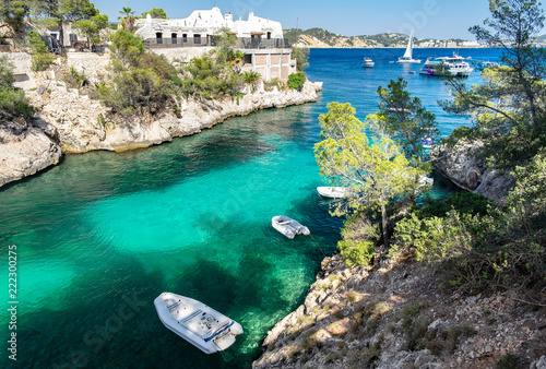 Cala Fornells View in Paguera, Majorca, Spain photo