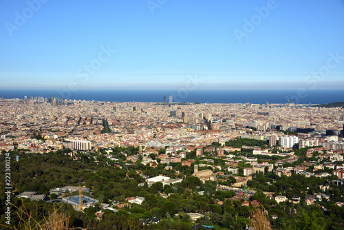 barcelona cityscape photo