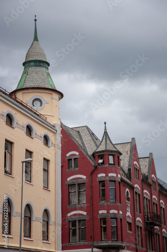 Stadtansichten Alesund  Norwegen