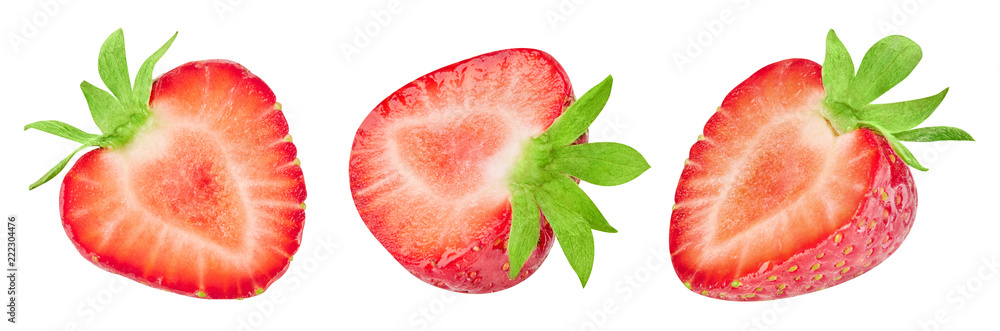 Strawberry isolated on white Strawberry isolated on white