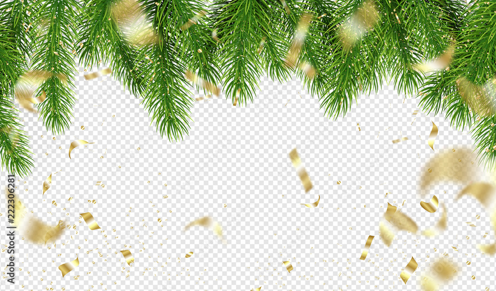 Christmas Tree Branches PNG Transparent Images Free Download, Vector Files