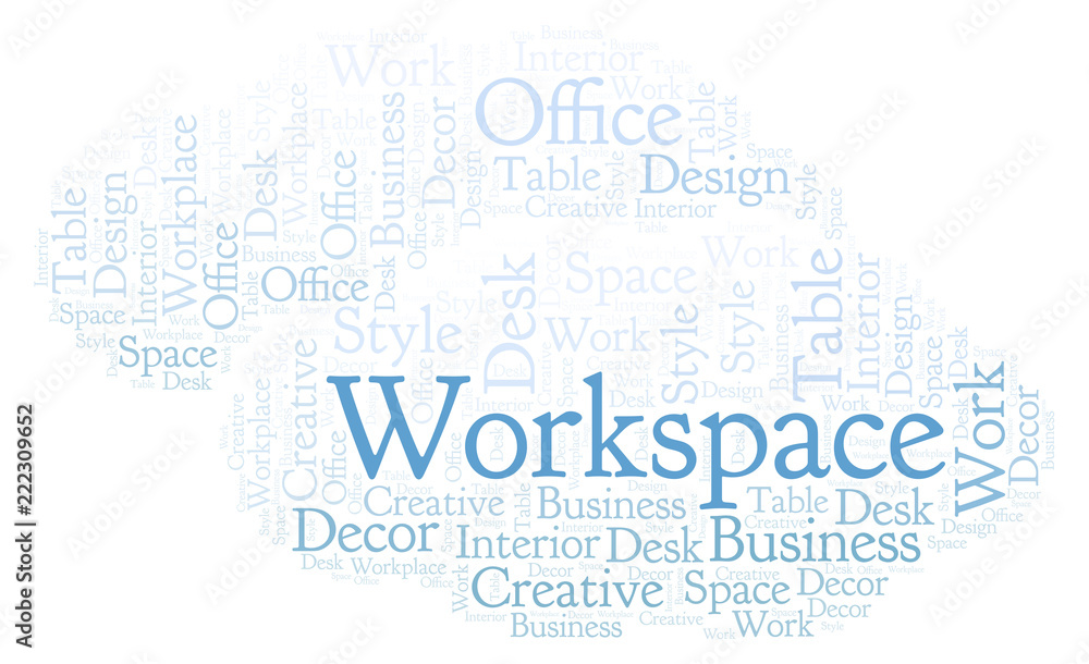 Workspace word cloud. Workspace word cloud.