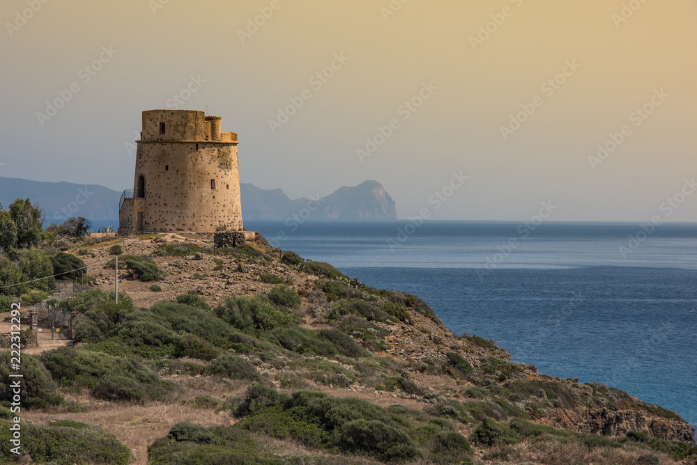 Seaside landscape, Torre Cannai - Island of Sant' Antioco, Sardinia, Italy