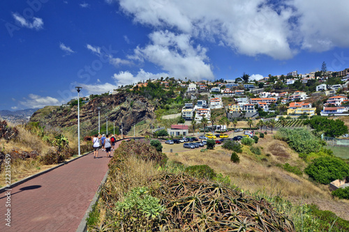 Tableau sur toile Ponta do Garajau, Madeira island, Portugal