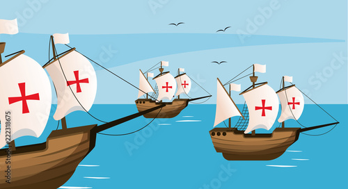 Columbus day cartoons