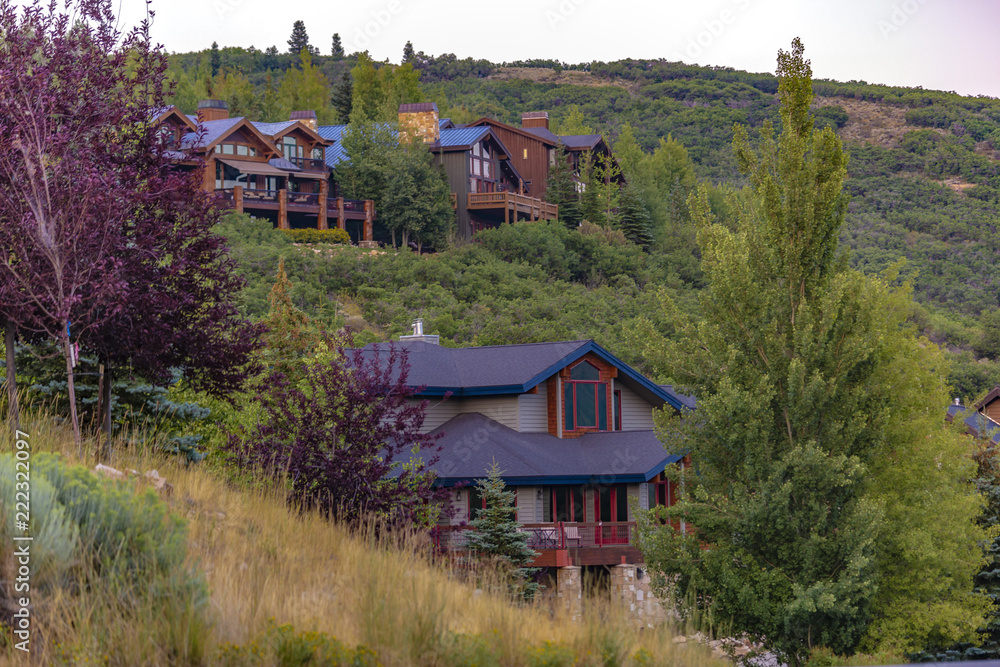 Large homes in Park City Utah in the hills Large homes in Park City Utah in the hills