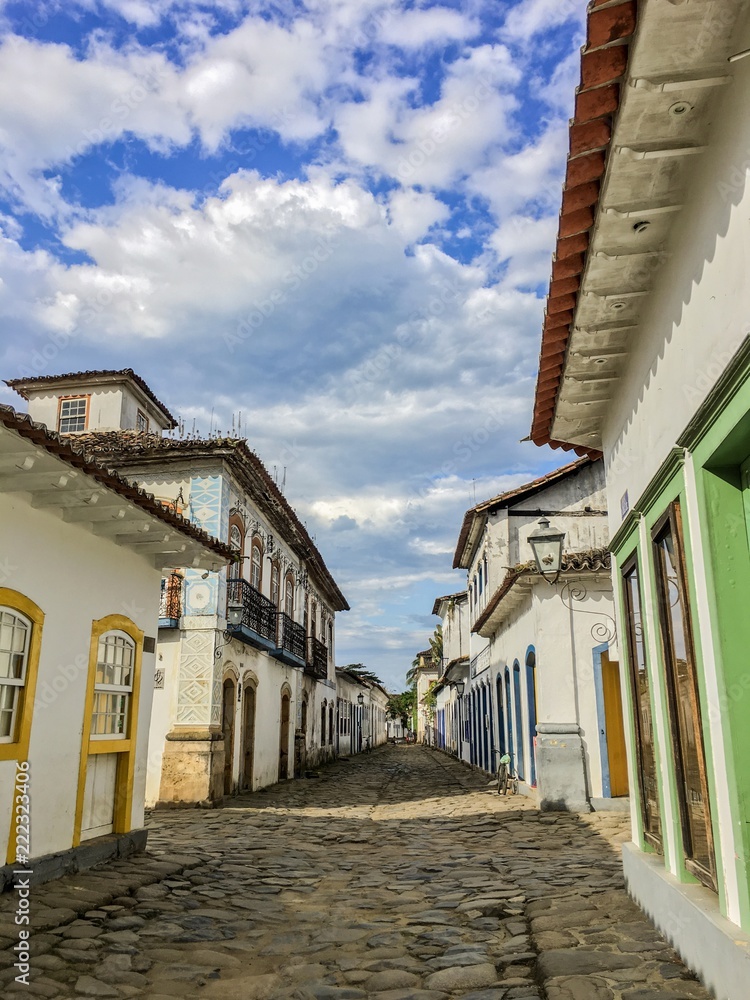 street in old town - Paraty RJ
