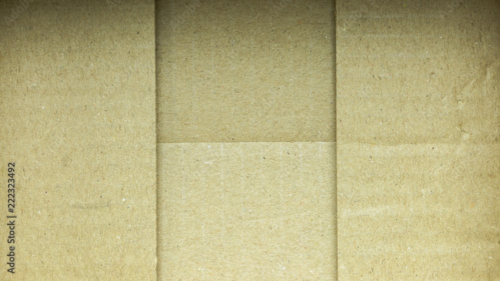 Fototapeta premium underside of a brown paper box.