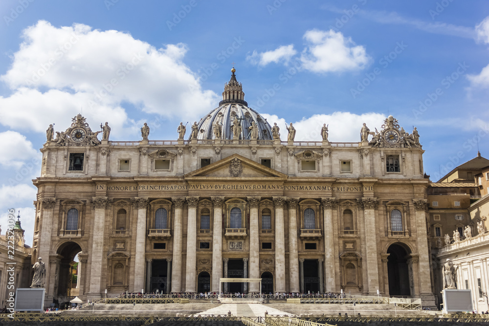 The Papal Basilica of St. Peter in the Vatican The Papal Basilica of St. Peter in the Vatican