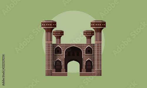 Chauburji Ancient Building - Historical Landmark of Pakistan