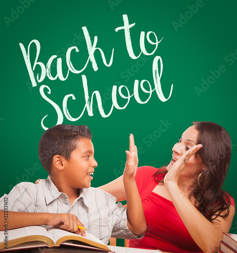 Back To School Written On C...